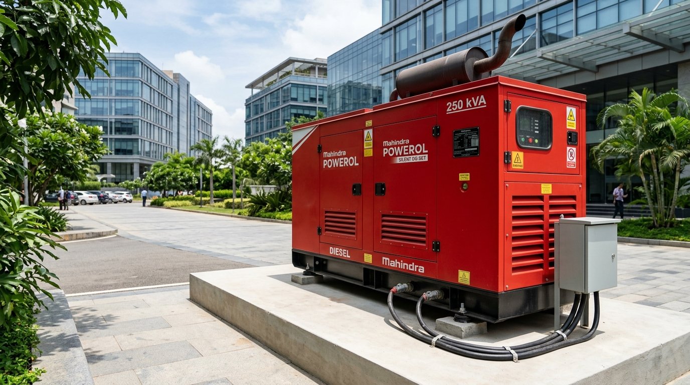 Mahindra Powerol 250 kVA Diesel Generator