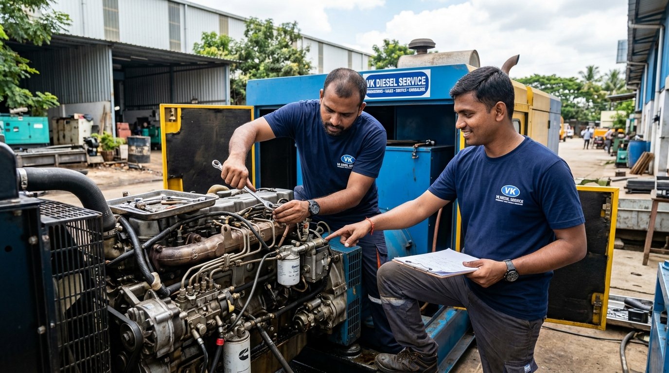 VK Diesel Service Branded Technicians in Bangalore